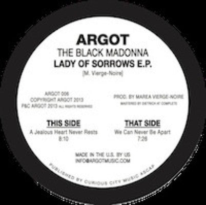 Lady Of Sorrows E.P. (New 12")