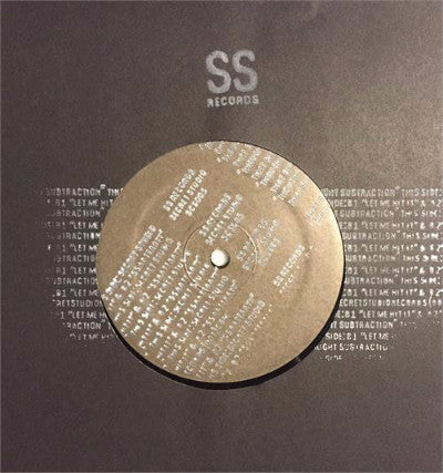 Thought Subtraction (New 12")