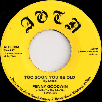 Too Soon You're Old (New 7")