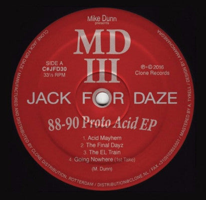 88-90 Proto Acid EP (New 12")