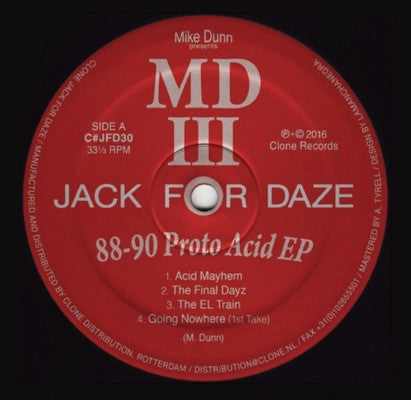 88-90 Proto Acid EP (New 12")