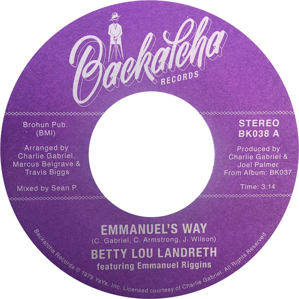 Emmanuel's Way / Shoo-Be-Doo-Be-Doo-Da-Day (New 7")
