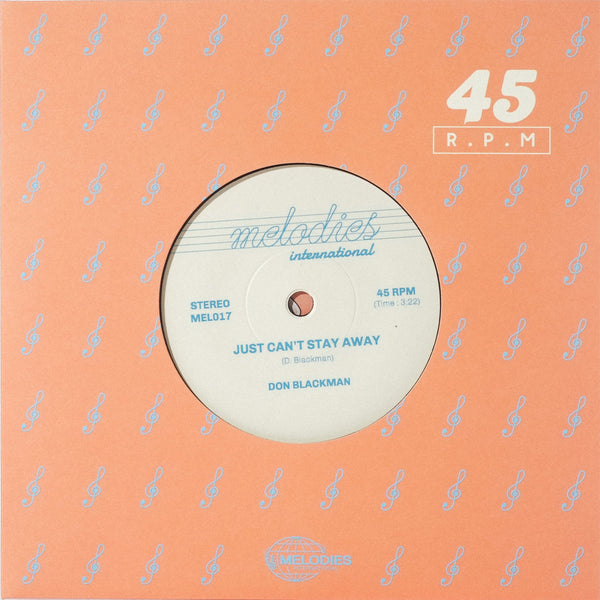 Just Can't Stay Away (New 7")