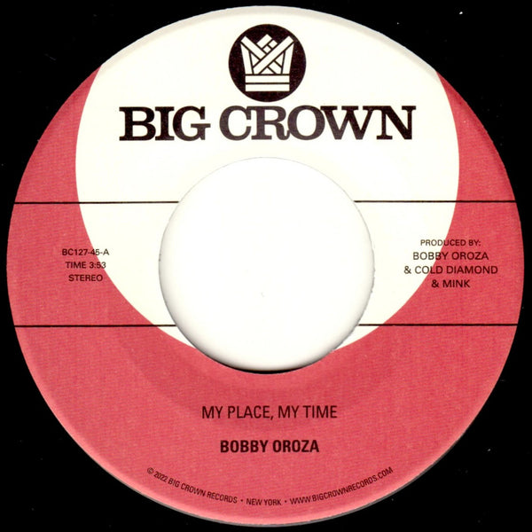 My Place, My Time b/w Through These Tears (New 7")