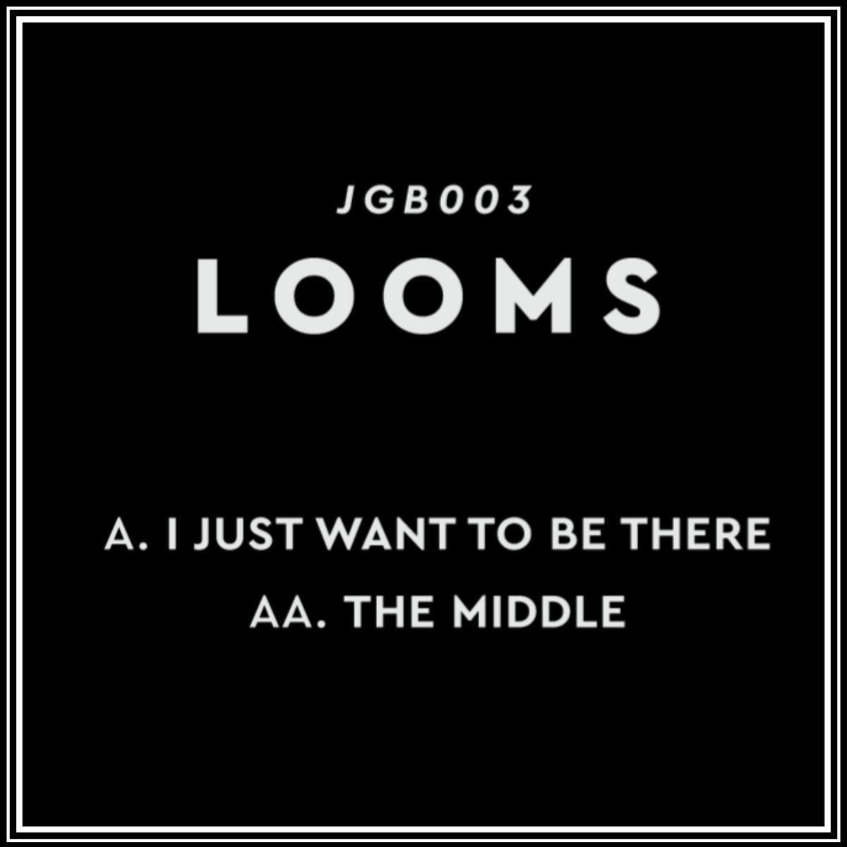 I JUST WANT TO BE THERE / THE MIDDLE (New 7")