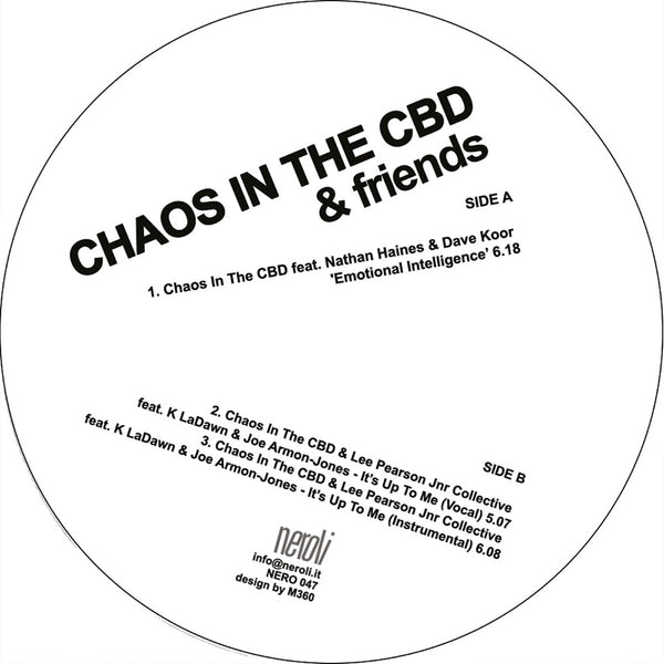 Emotional Intelligence / It's Up To Me (New 12")