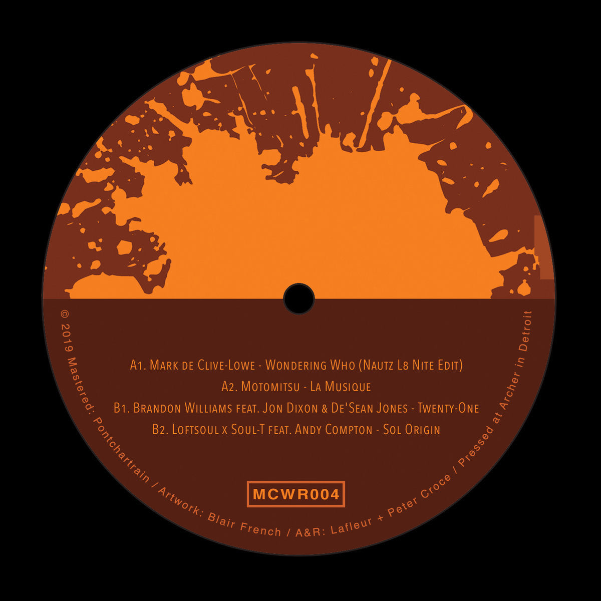 MotorCity Wine Recordings #4 (New 12")