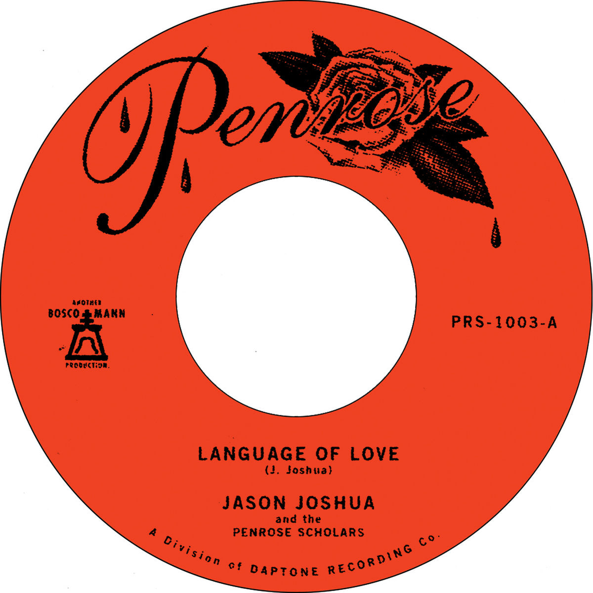 Language of Love b/w La Vida Es Fría (New 7")