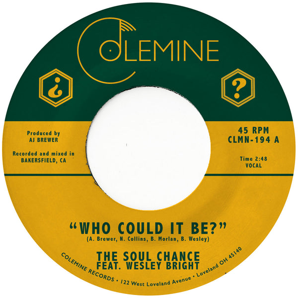 Who Could It Be / Goodbye (New 7")