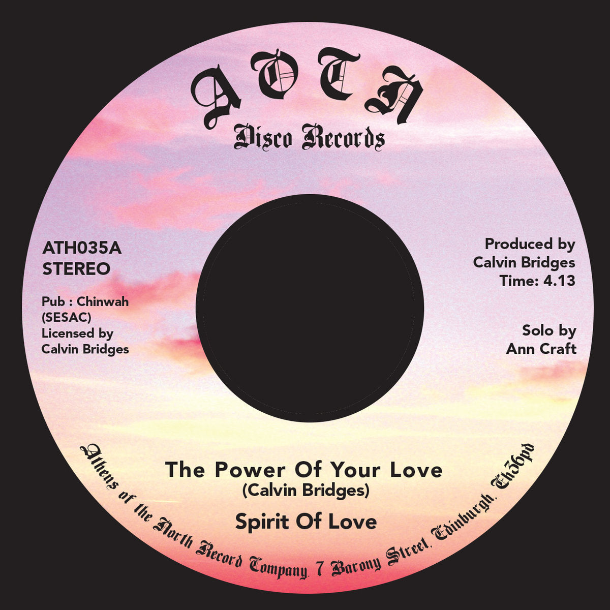 The Power Of Your Love (New 7")