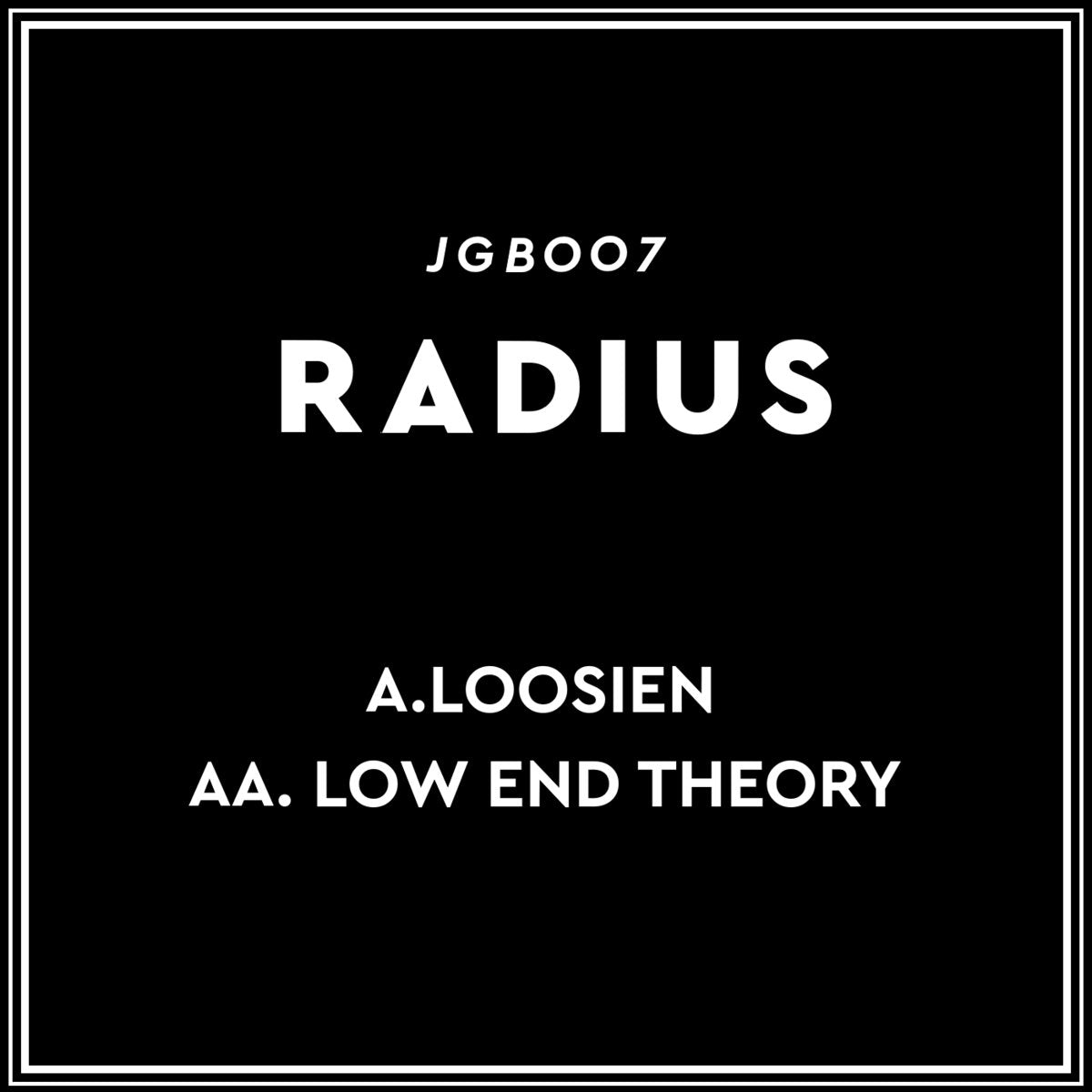 LOOSIEN / LOW END FACTORY (New 7")