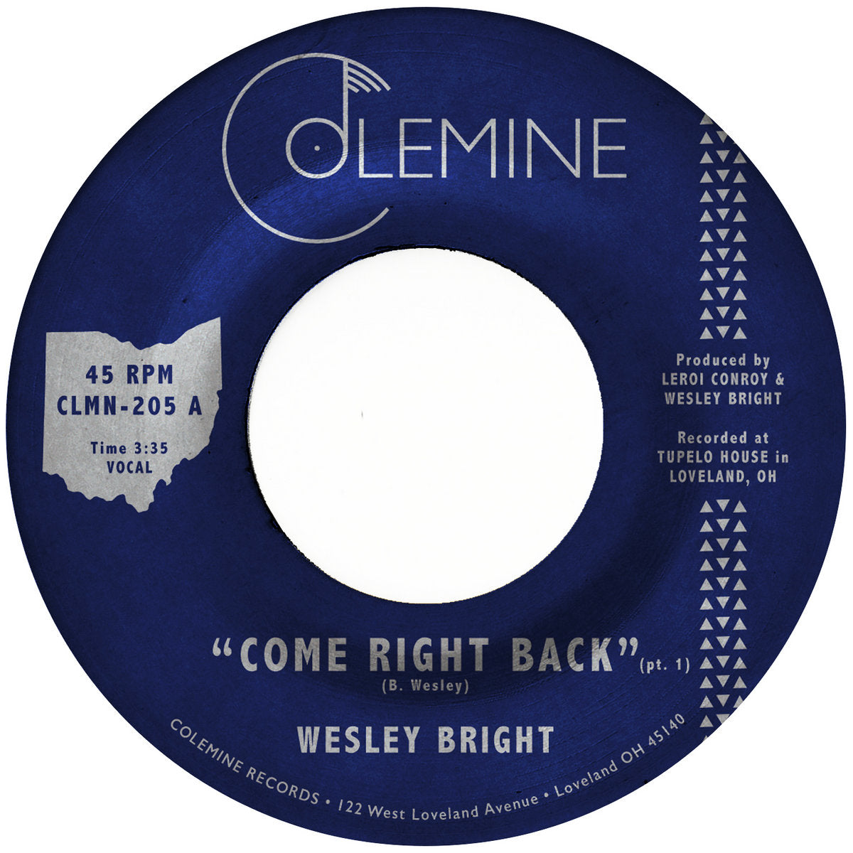 Come Right Back (New 7")