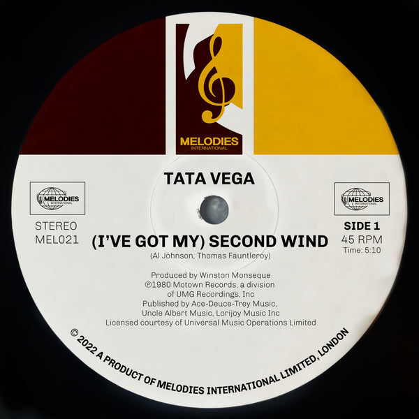 I've Got My Second Wind (New 12")