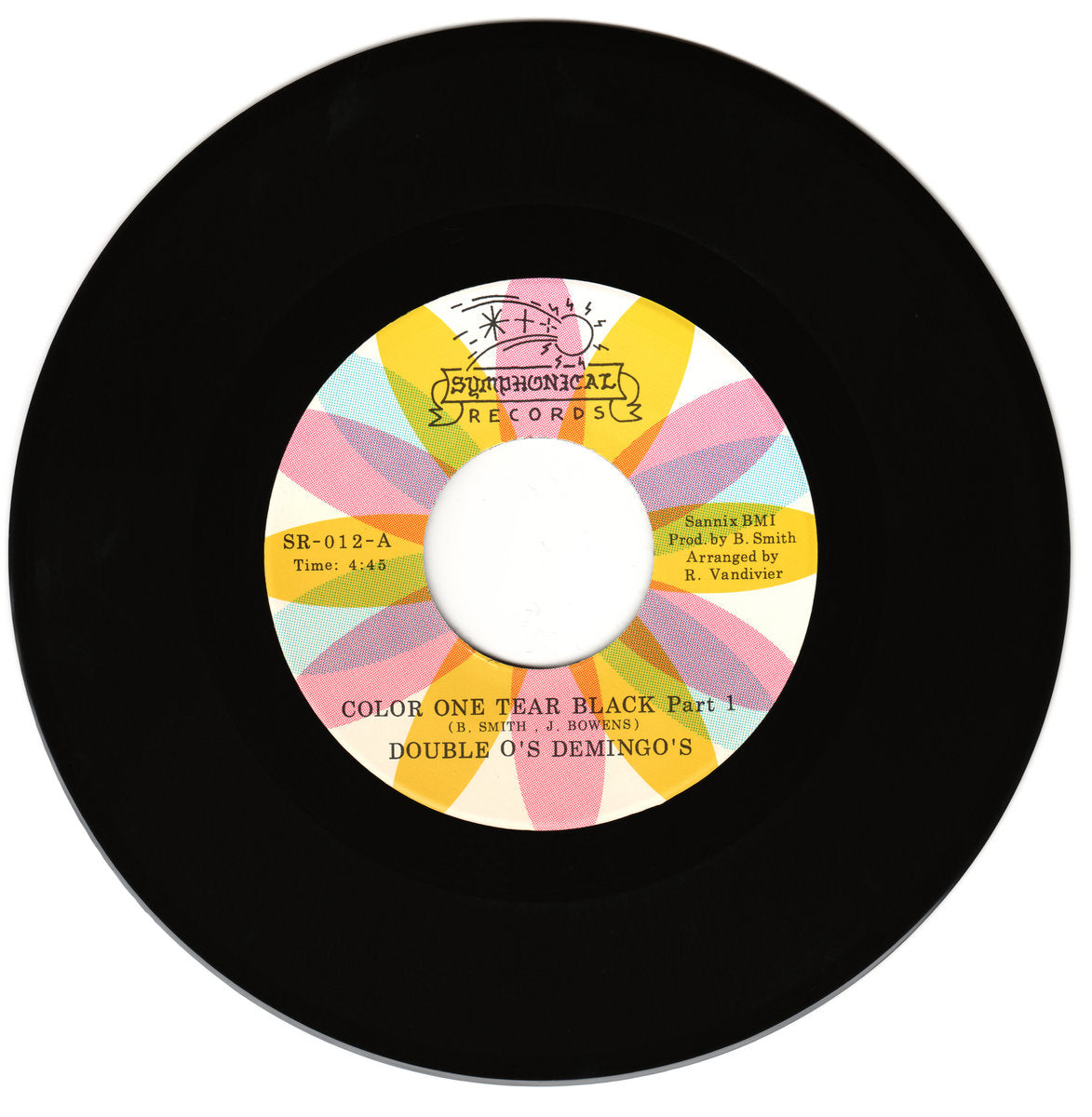 Color One Tear Black Part 1 / Part 2 (New 7")