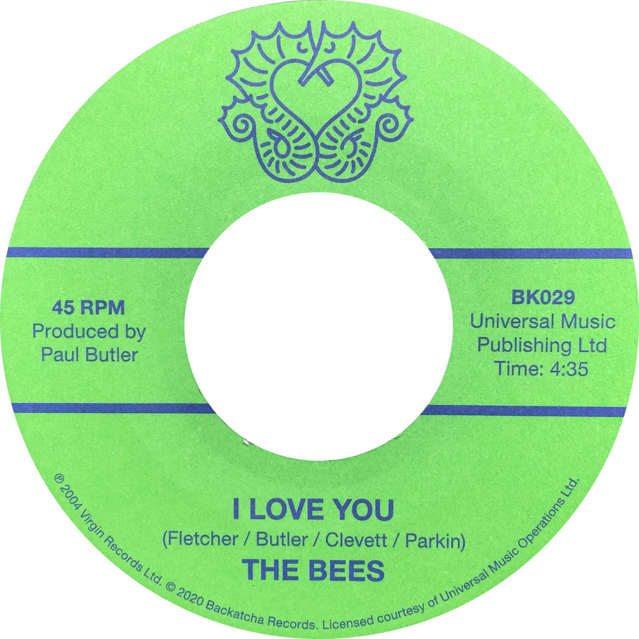 I Love You (New 7")