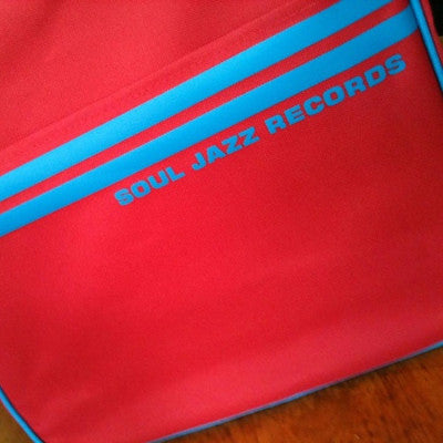 Soul Jazz Record Bag - Red/Blue 12"