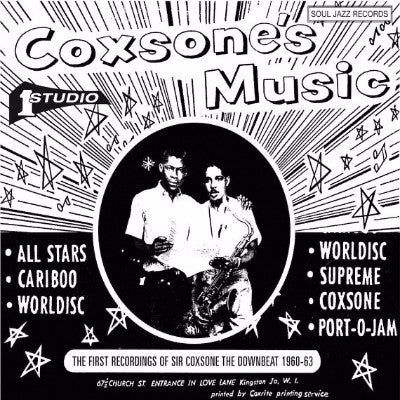 The First Recordings Of Sir Coxsone The Downbeat 1960-63 - Record A (New 2LP + Download)