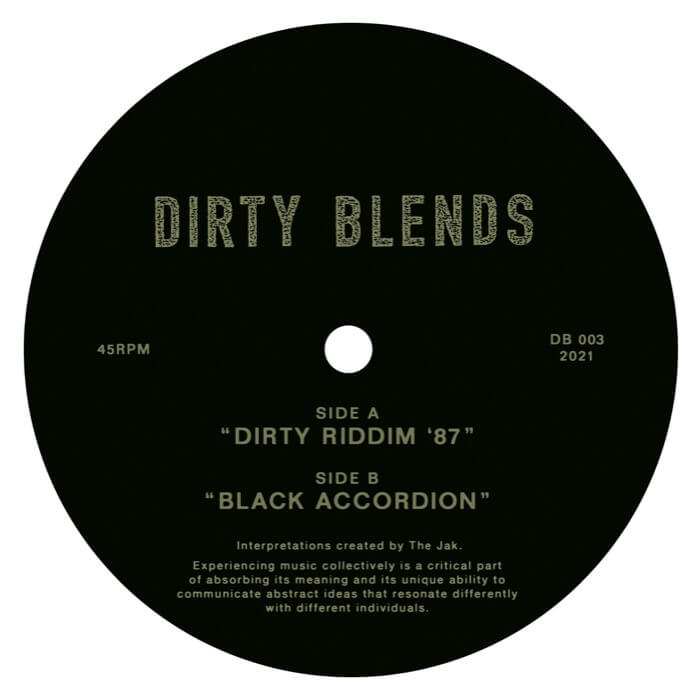 Dirty Riddim '87 / Black Accordion (New 12")